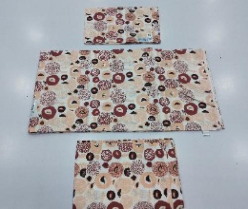 BEDSHEET ERODE AHEMADHABAD PRINT 60X90 2 PILLOW COVER
